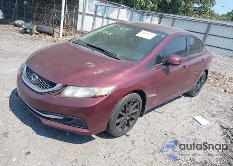 2013 Honda Civic Lx from USA, damaged, VIN 2HGFB2F53DH510445